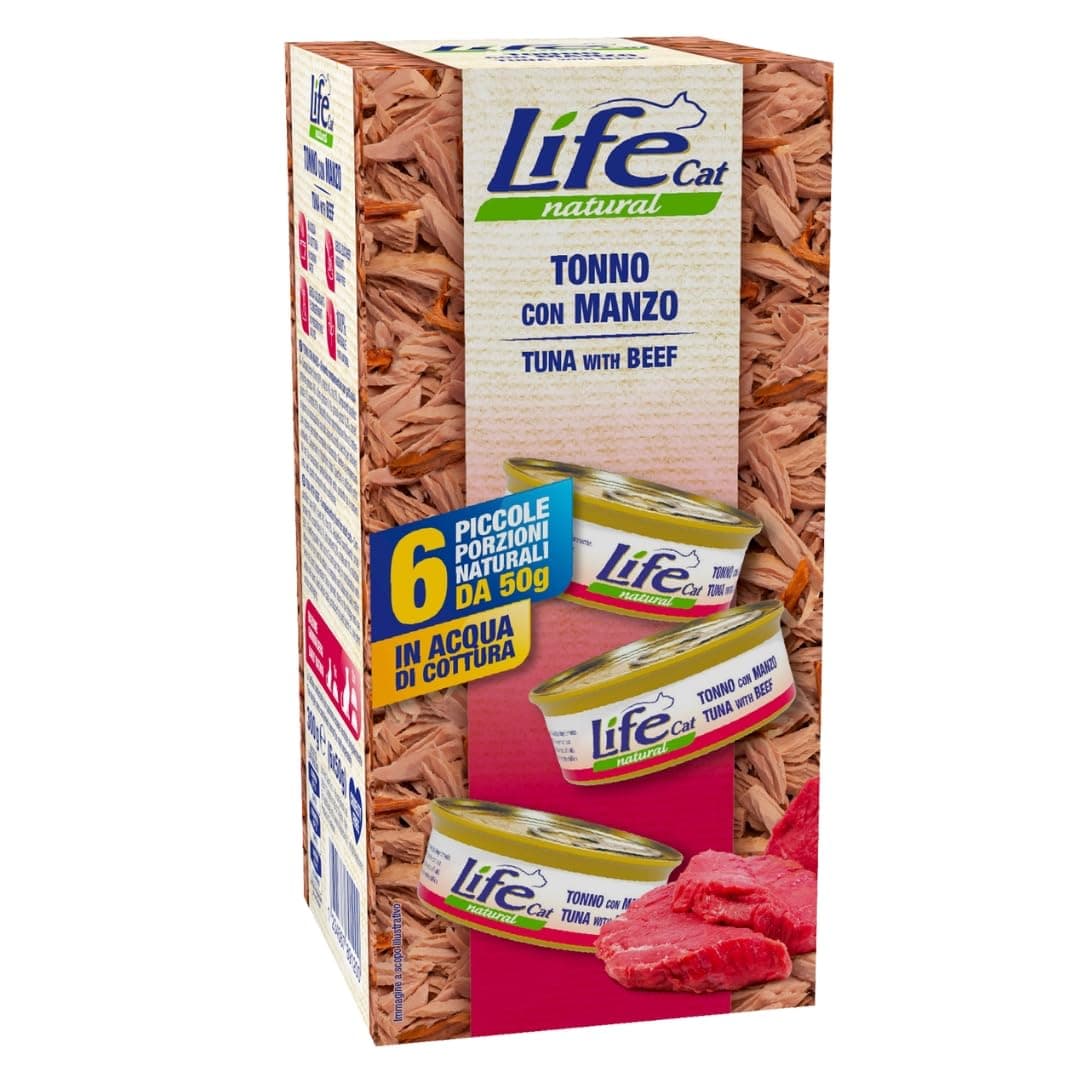 Life Cat Tuna with Beef 6 x 50 g