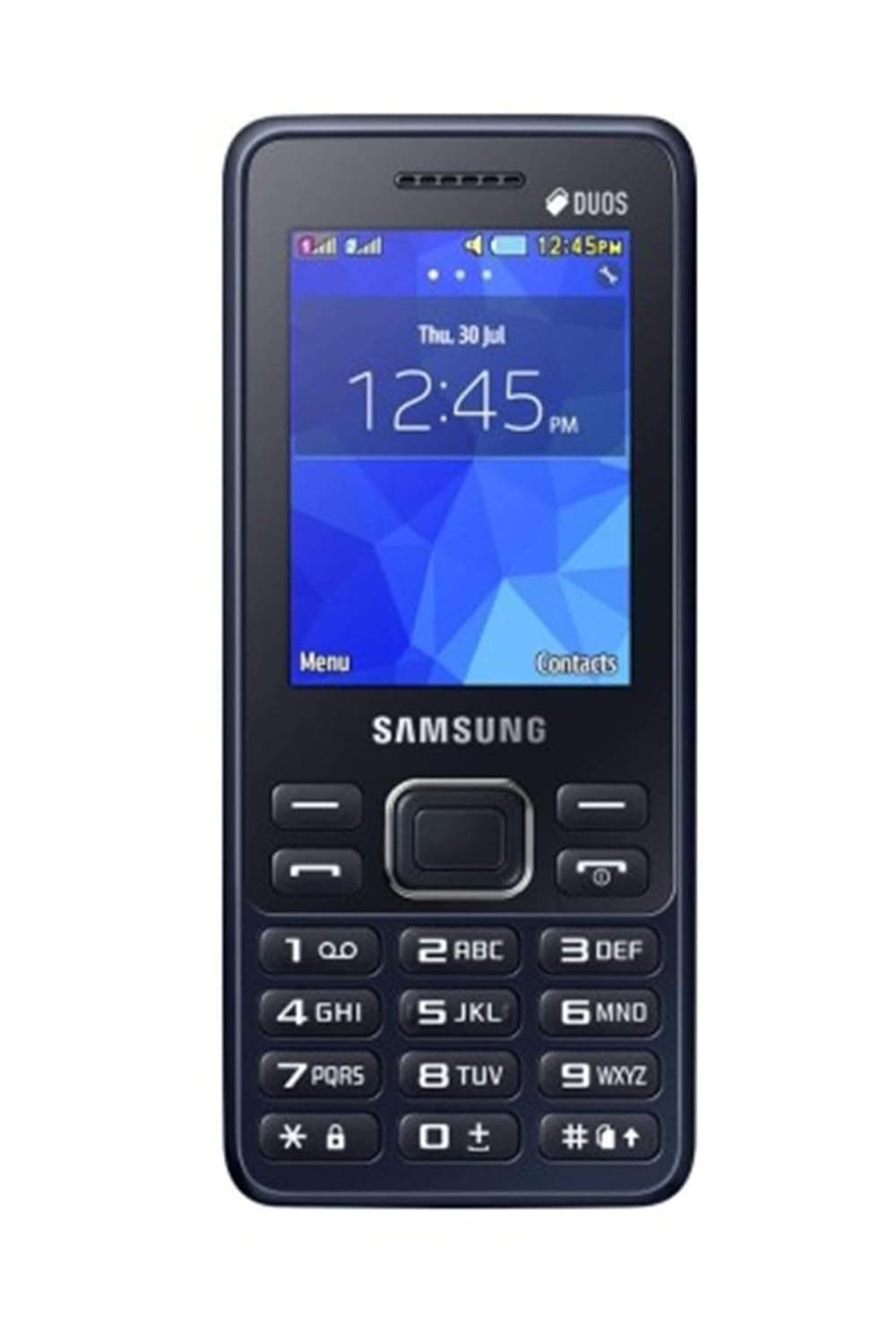 هاتف سامسونج ميترو 350 بشريحتين سعة 32 ميجا باللون الأسود Samsung SM-B350E