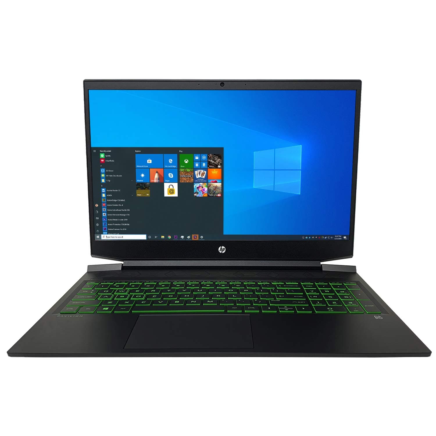 HP Pavilion 16.1" Full HD (1920x1080) Gaming Laptop - 10th Gen Intel Core i7-10750H 6-Core up to 5.00 GHz CPU, 32GB DDR4 RAM, 1TB Solid State Drive, NVIDIA GeForce GTX 1660Ti Max-Q, Windows 10 Home