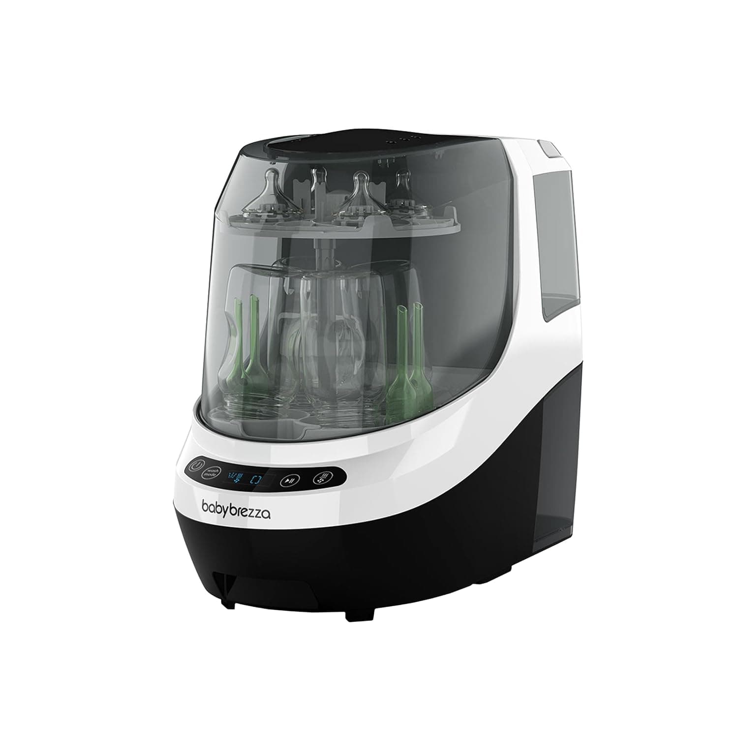 Baby Brezza Bottle Washer Pro - Baby Bottle Washer, Sterilizer + Dryer - All in One Machine Cleans Bottles, Pump Parts, & Sippy Cups - Replaces Hand Washing, Bottle Brushes and Drying Racks