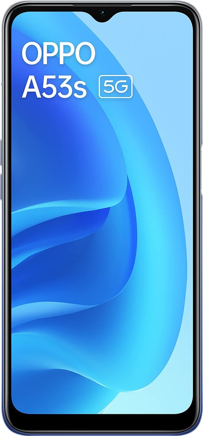 OPPO A53s 5G CPH2321 Dual-SIM 128GB ROM + 6GB RAM (GSM only | No CDMA) Factory Unlocked 5G SmartPhone (Crystal Blue) - International Version