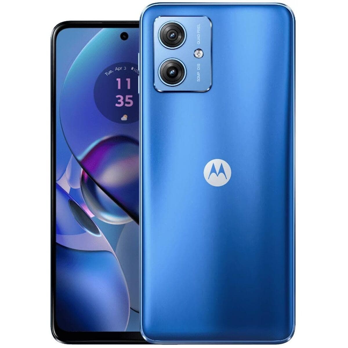 Motorola Moto G54 Power DUAL-SIM 256GB ROM + 12GB RAM (GSM Only|No CDMA) Factory Unlocked 5G Smartphone (Pearl Blue) - International Version