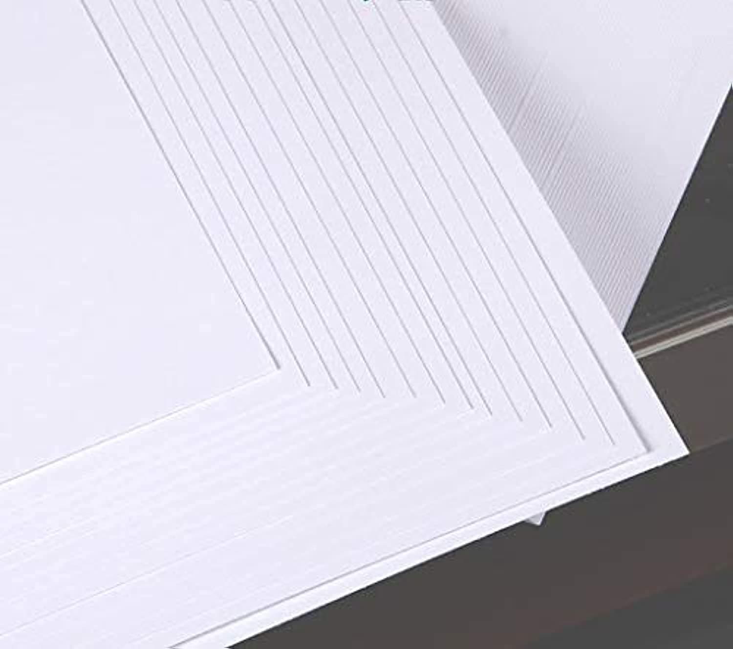 Big and Thick Craft paper for Drawing/Painting/DIY/Art (White color 52cm*37cm, 180 gram)