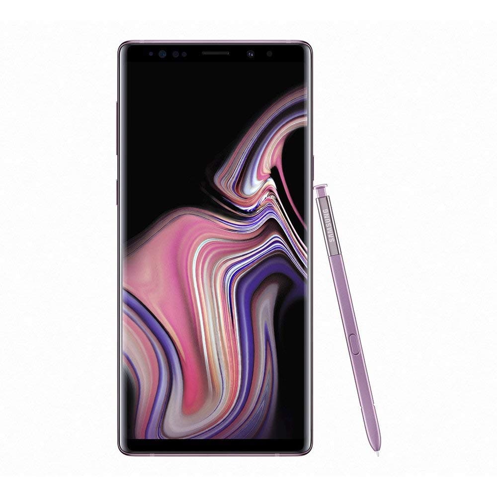 Samsung Galaxy Note9 128GB (Dual-SIM) SM-N960F (GSM Only, No CDMA) Factory Unlocked 4G/LTE Smartphone - International Version (Lavender Purple)