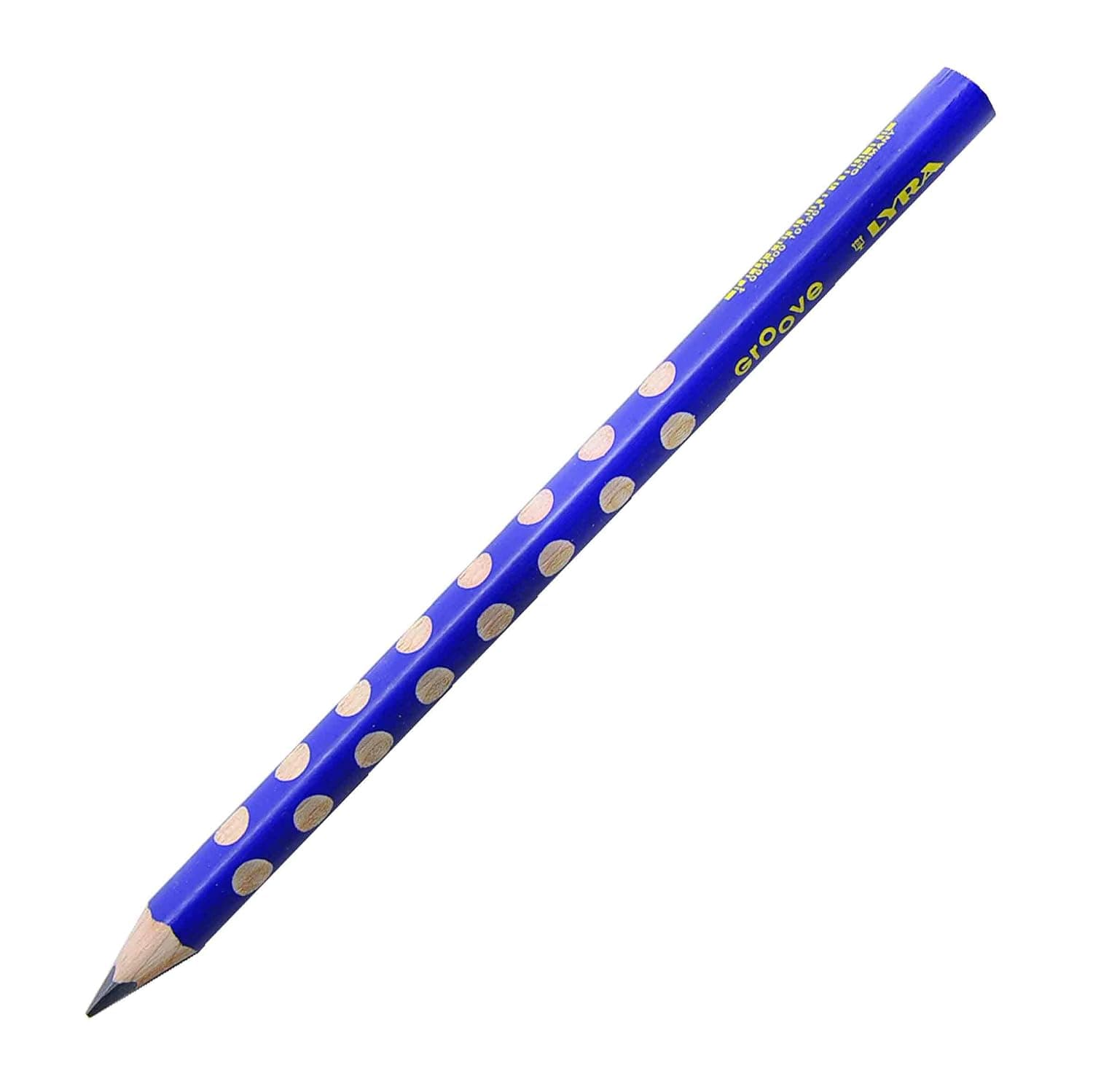LYRA Groove Graphite Triangular Pencils, 12 Pieces, B Pencils, Easy Grip, Ideal for Young Children and Primary Schools
