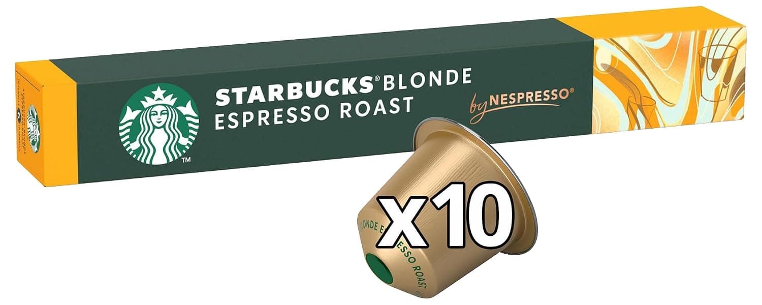 Starbucks Blonde Espresso Roast by Nespresso Capsules, 53g