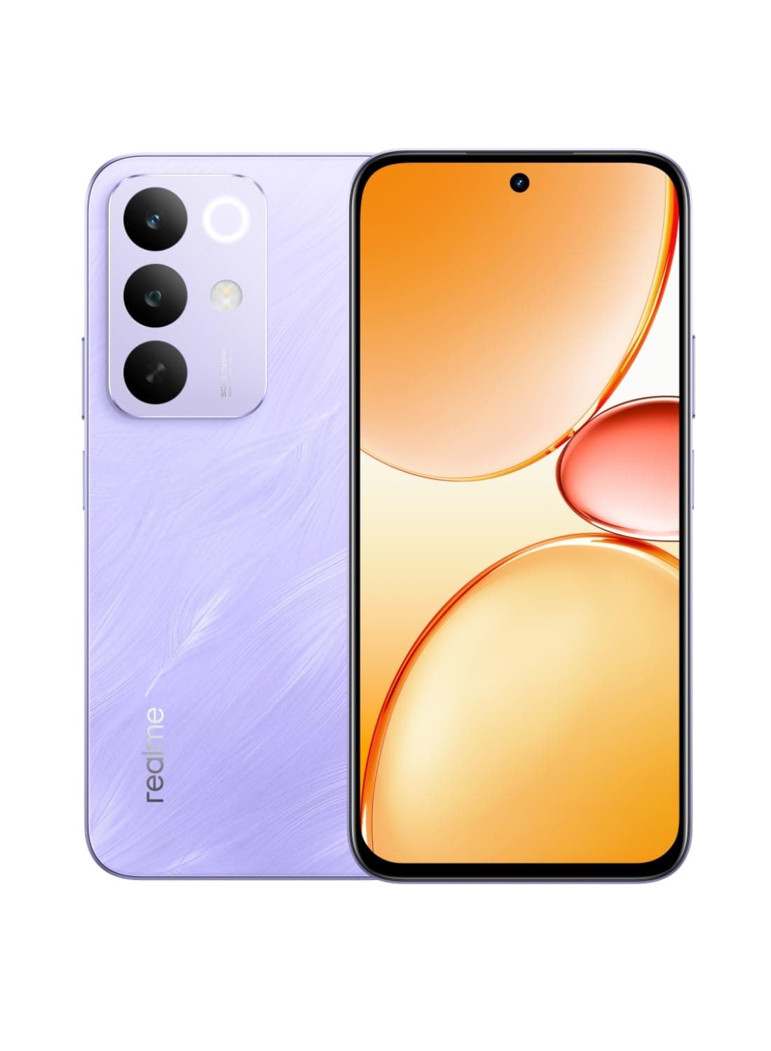 realme C85 5G, Andriod Smartphone, Dual SIM, 8GB RAM, 256GB Storage, 50MP Camera, Android 15 (Parrot Purple)