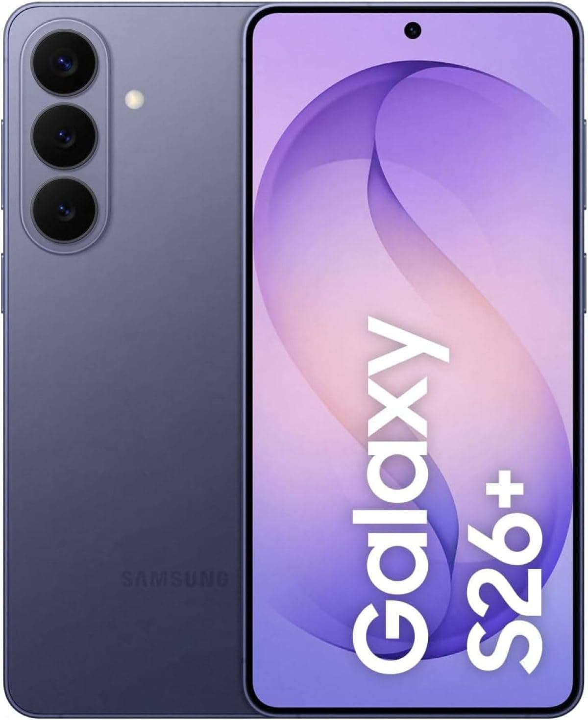 Samsung Galaxy S26+ Cobalt Violet, 512GB Storage, AI Phone, 12GB RAM, Customized AP, Photo Assist, 50MP Camera, 4900mAh Battery (KSA version)