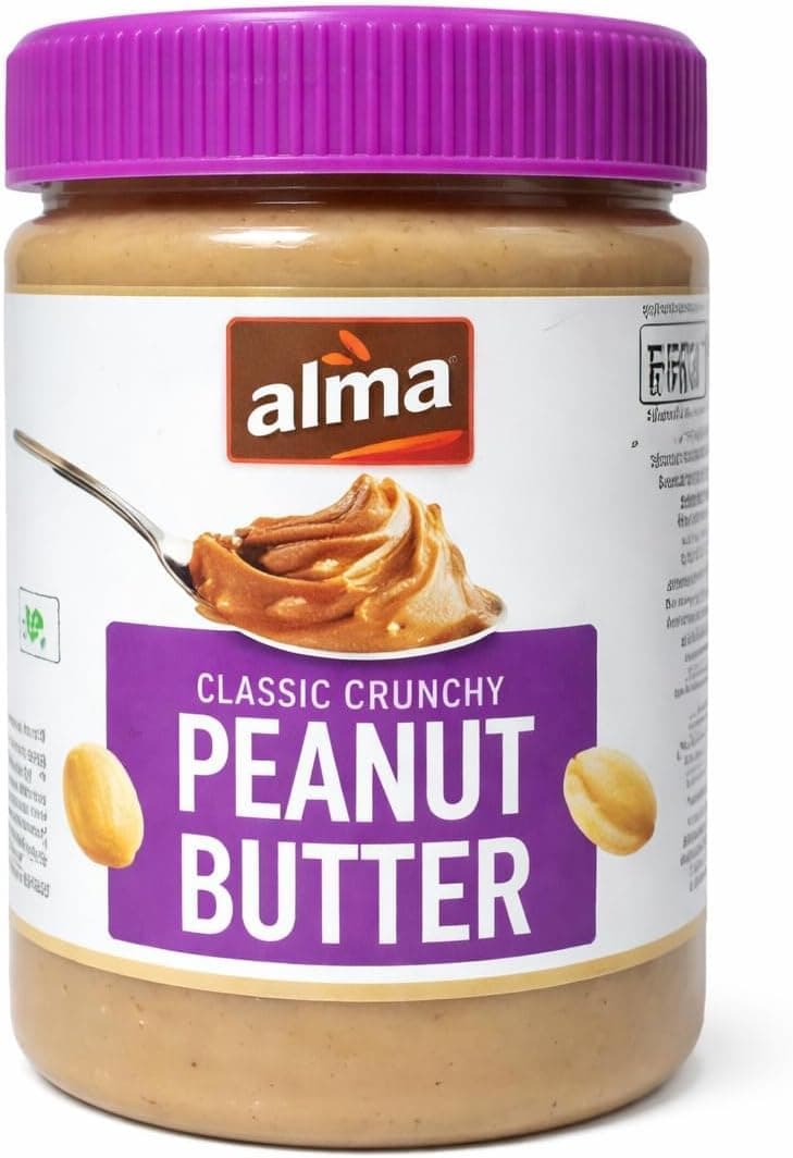 Alma Crunchy Peanut Butter 510gm