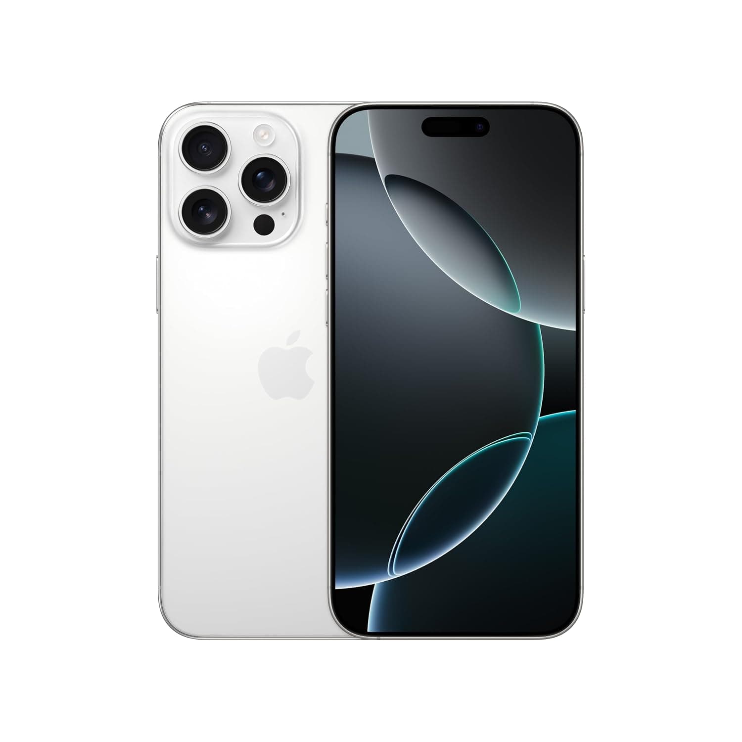 Apple iPhone 16 Pro Max (256 GB) - White Titanium (Renewed)