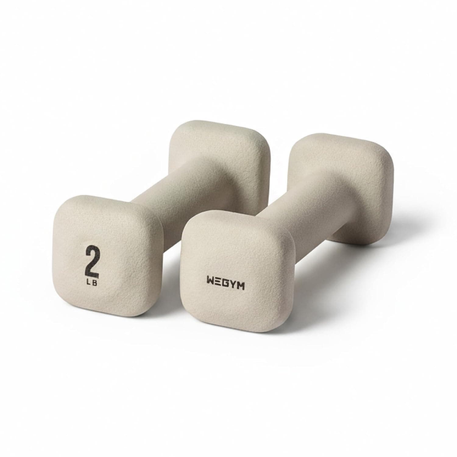 WeGym Square Dumbbell Set for Home Gym, Free Weights for Strength Training