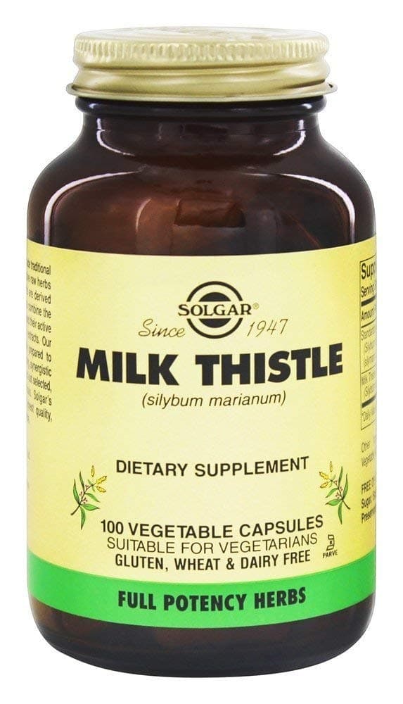 Solgar Milk Thistle - 100 Capsules