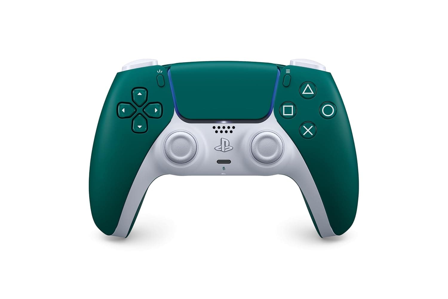 وحدة تحكم لاسلكية دوال سينس لجهاز بلاي ستيشن 5 (اصدار المملكة العربية السعودية) اصدار كاس العالم للرياضات الالكترونية (اي دبليو سي الرياض)، ضمان لمدة عامين من الشركة المصنعة