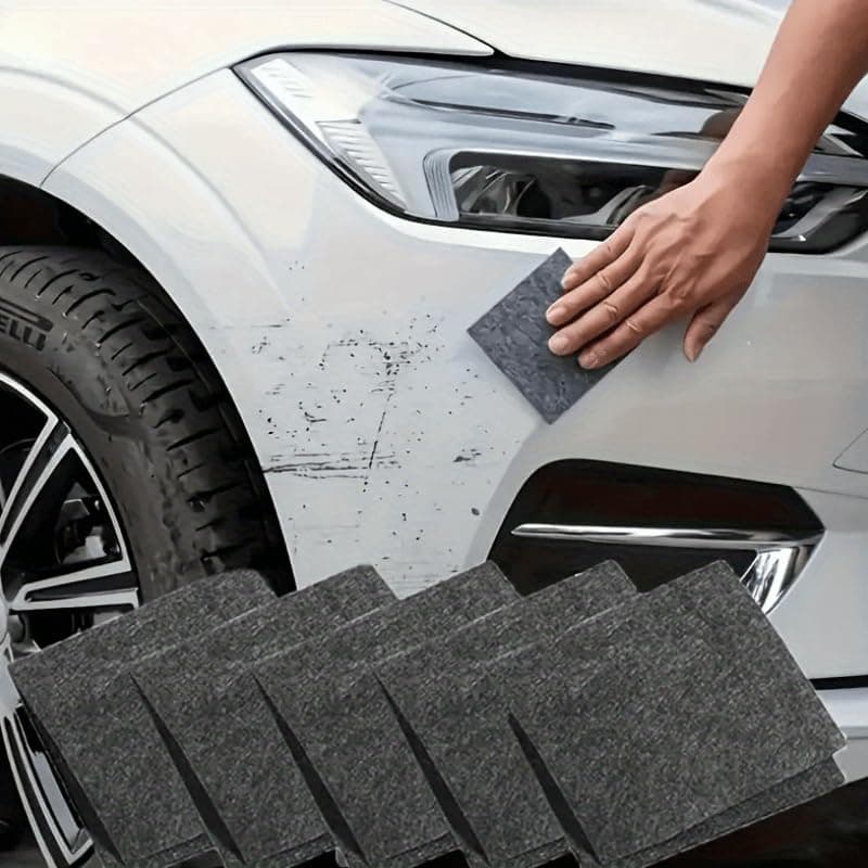 5Pcs Car Scratch Removal Cloth - Quickly Repair Small Scratches,Safe Car Surface Repair, Polishing and Cleaning Cloth, Care Tools,Efficient Maintenance