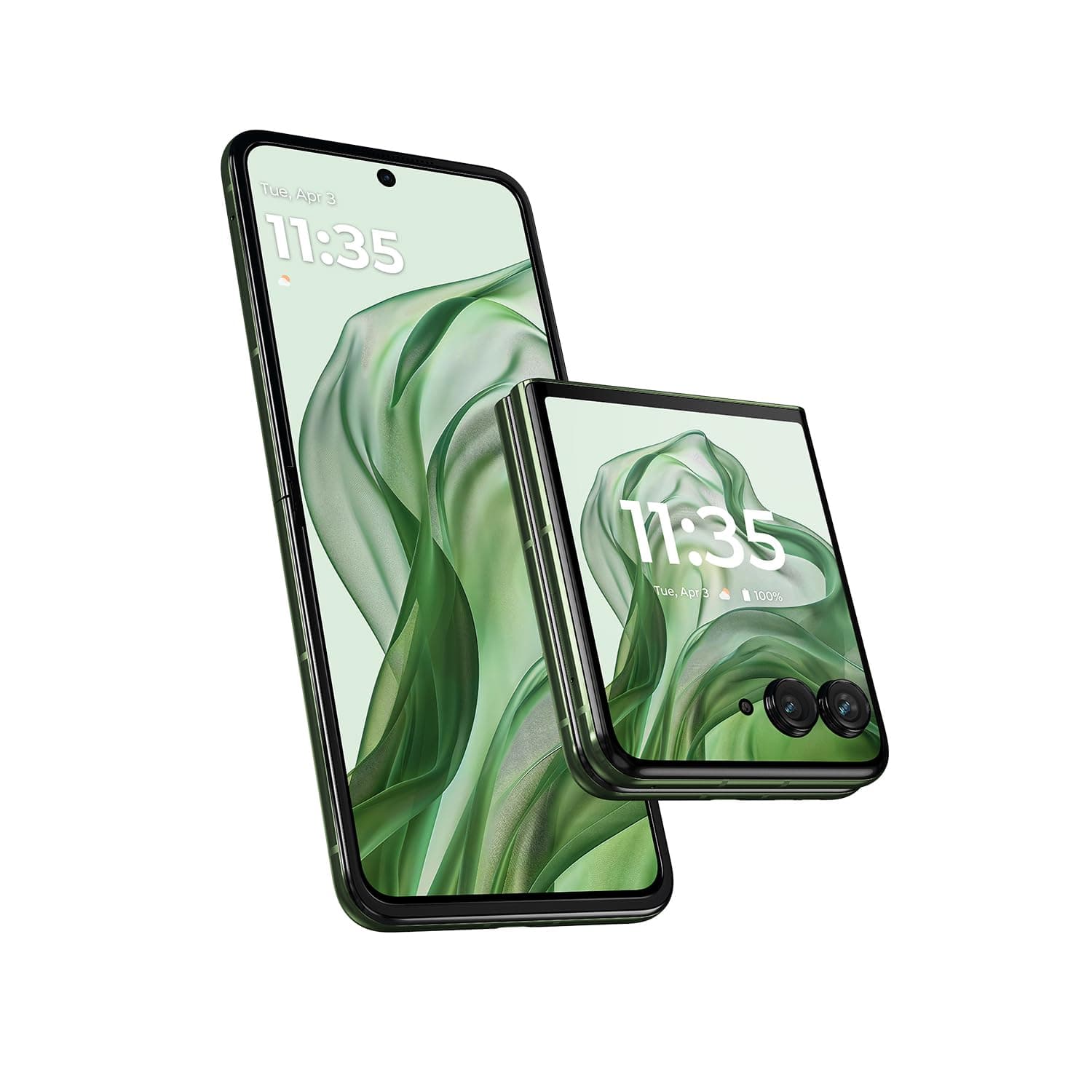 Motorola razr+ | 2024 | Unlocked | Made for US 12/256 | 50MP Camera | Spring Green