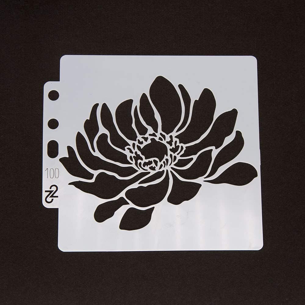 Flowers Drawing Stencils Painting Template Stencils Reusable for Journal DIY Paint Craft Card Wood Wall Decor