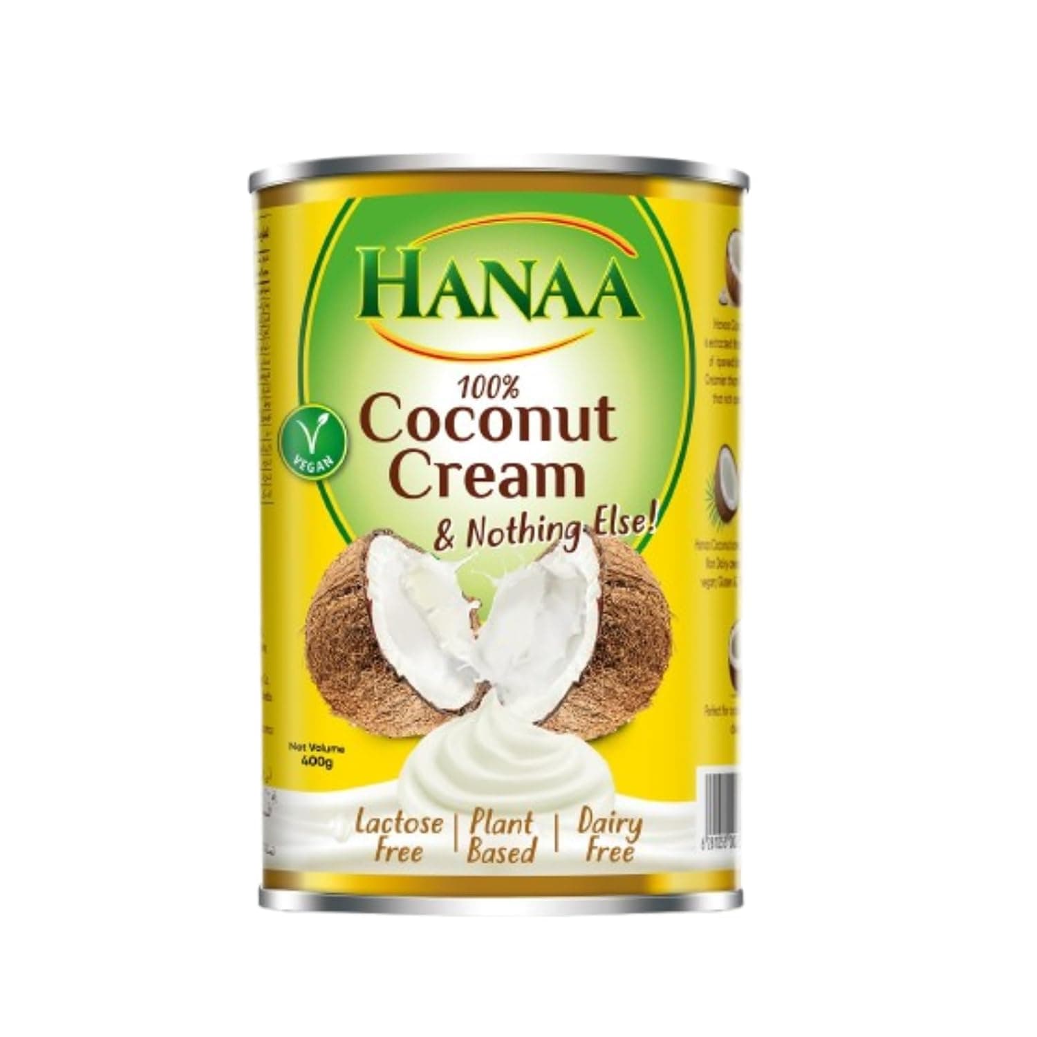 Hanaa Coconut Cream 400 ml