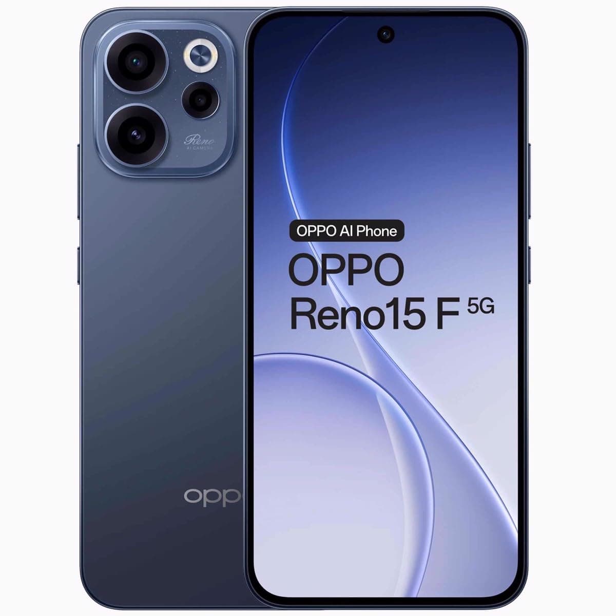 Oppo Reno15 F Dual-SIM 256GB ROM + 8GB RAM (GSM Only | No CDMA) Factory Unlocked 5G Smartphone (Twilight Blue) - International Version
