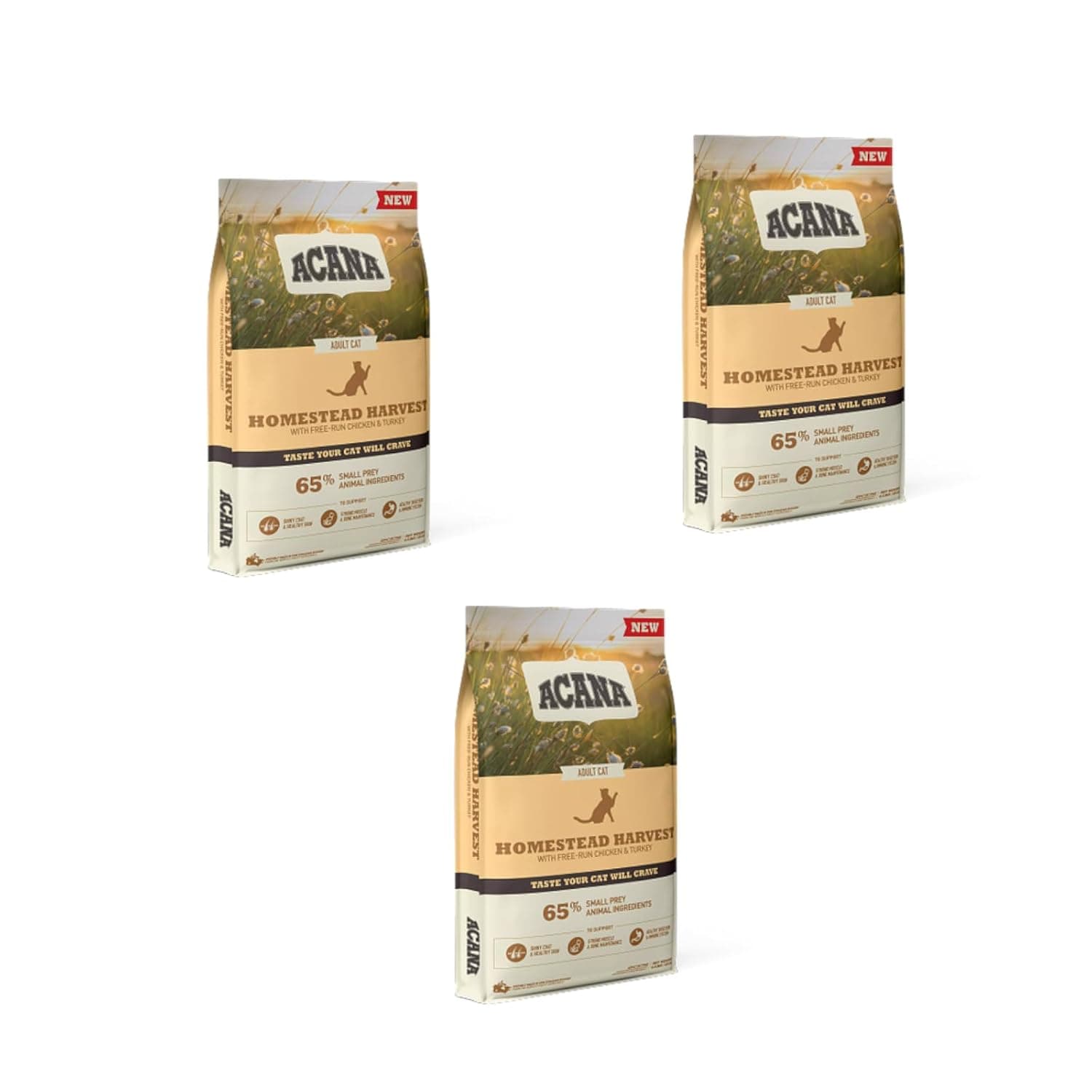 Acana Adult Cat Dry Food Chicken Turkey - 340 g