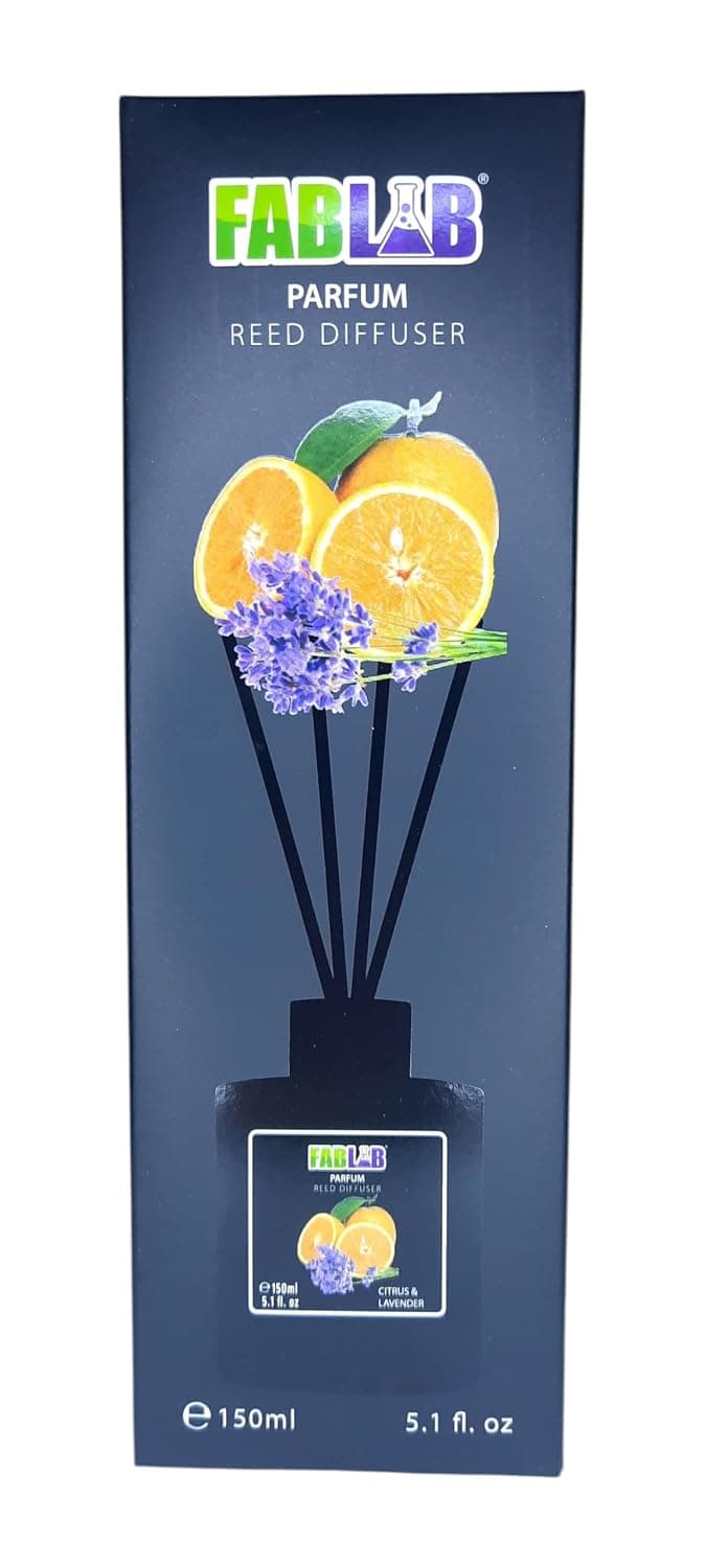 FABLAB Parfum Citrus & Lavende Reed Diffusers - 150 ml
