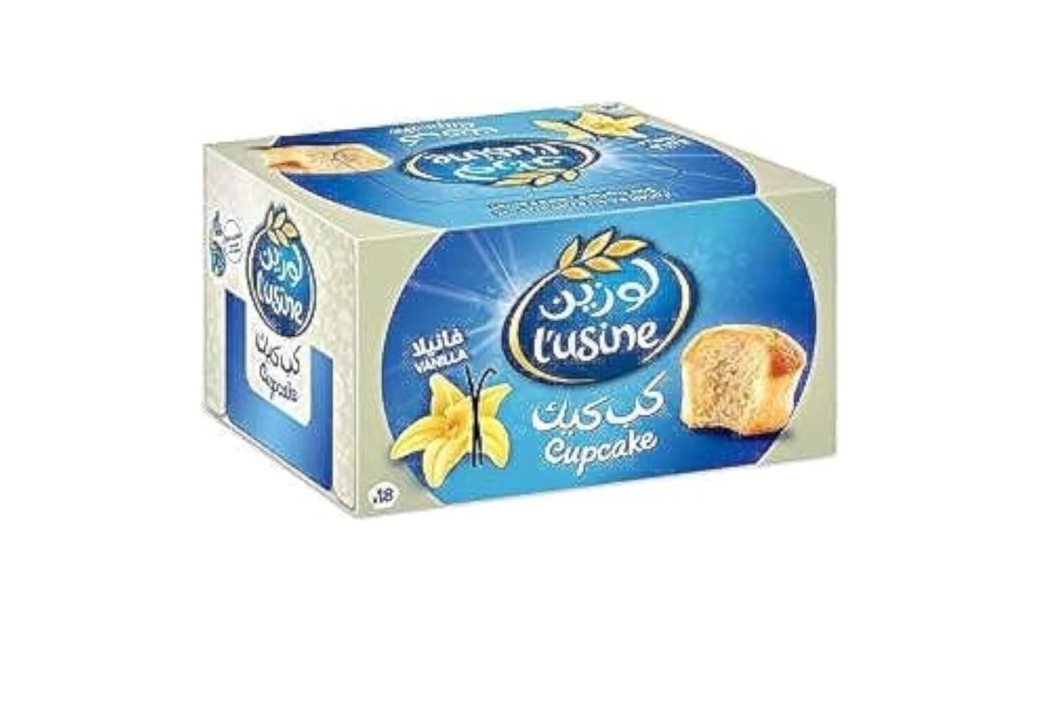 Lusine Vanilla Cup Cake, 18 x 30 g