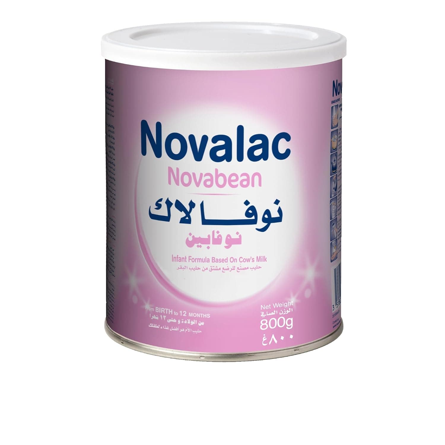 Novalac Novabean Anti-Constipation Infant Milk Formula, 0-12 Months, 800g