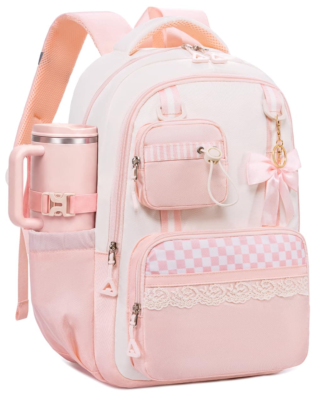 BLUBOON Teen Girls School Backpack Kids Bookbag Set with Lunch Box Pencil Case Travel Laptop Backpack Casual Daypacks
