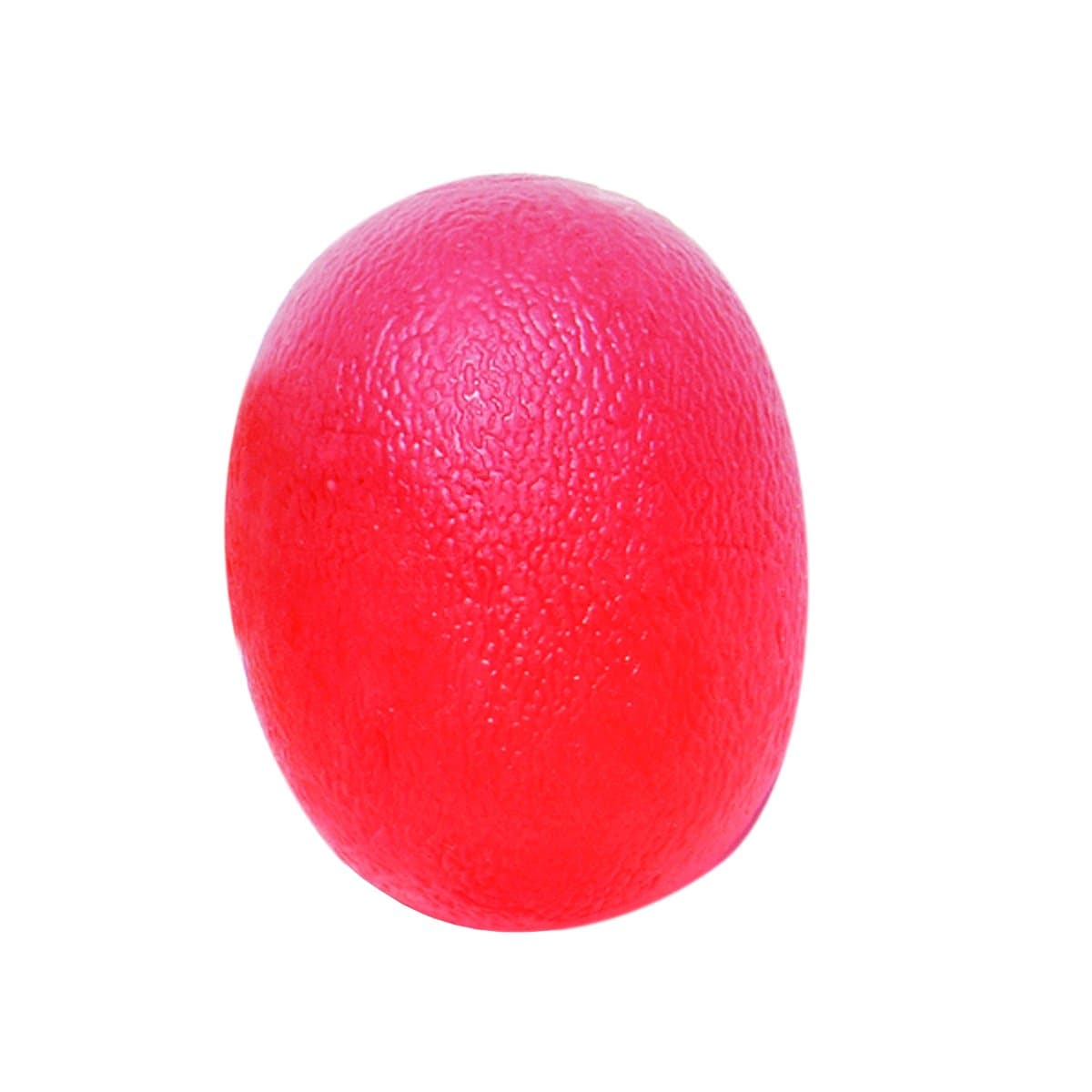 (Egg-Shaped, Red: Light) - Large Cylindrical Gel Squeeze Ball