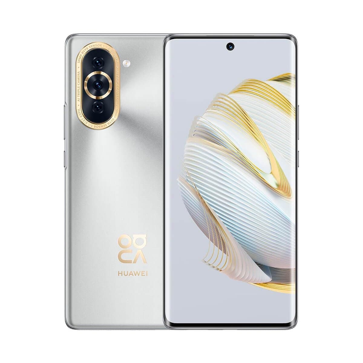 Huawei Nova 10 Pro Dual SIM 256GB ROM + 8GB Factory Unlocked 4G/LTE Smartphone (Starry Silver) - International Version