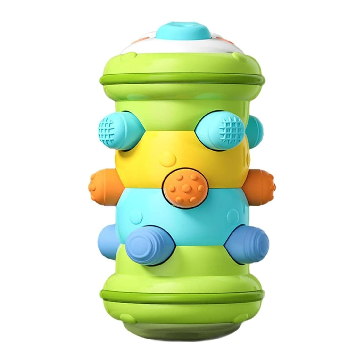 Andanna Montessori Caterpillar Toy for Toddlers, Crawling Exercise Grip Training Toy for Club Office Tools Kids Gifts,Baby Sensory Fine Motor Skills Developmental Toys Green