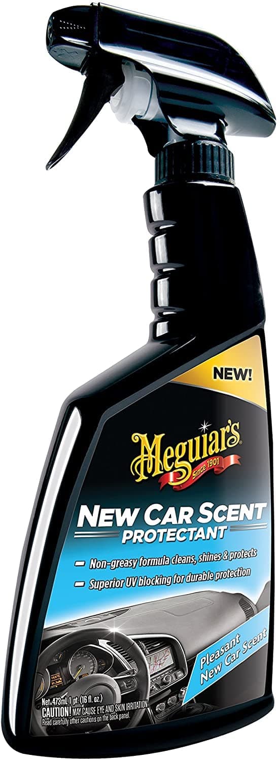 Meguiar'sNew Car Scent Interior Dash & Trim ProtectantCleans, shines protects Black 473ml. 16 oz G4216EU