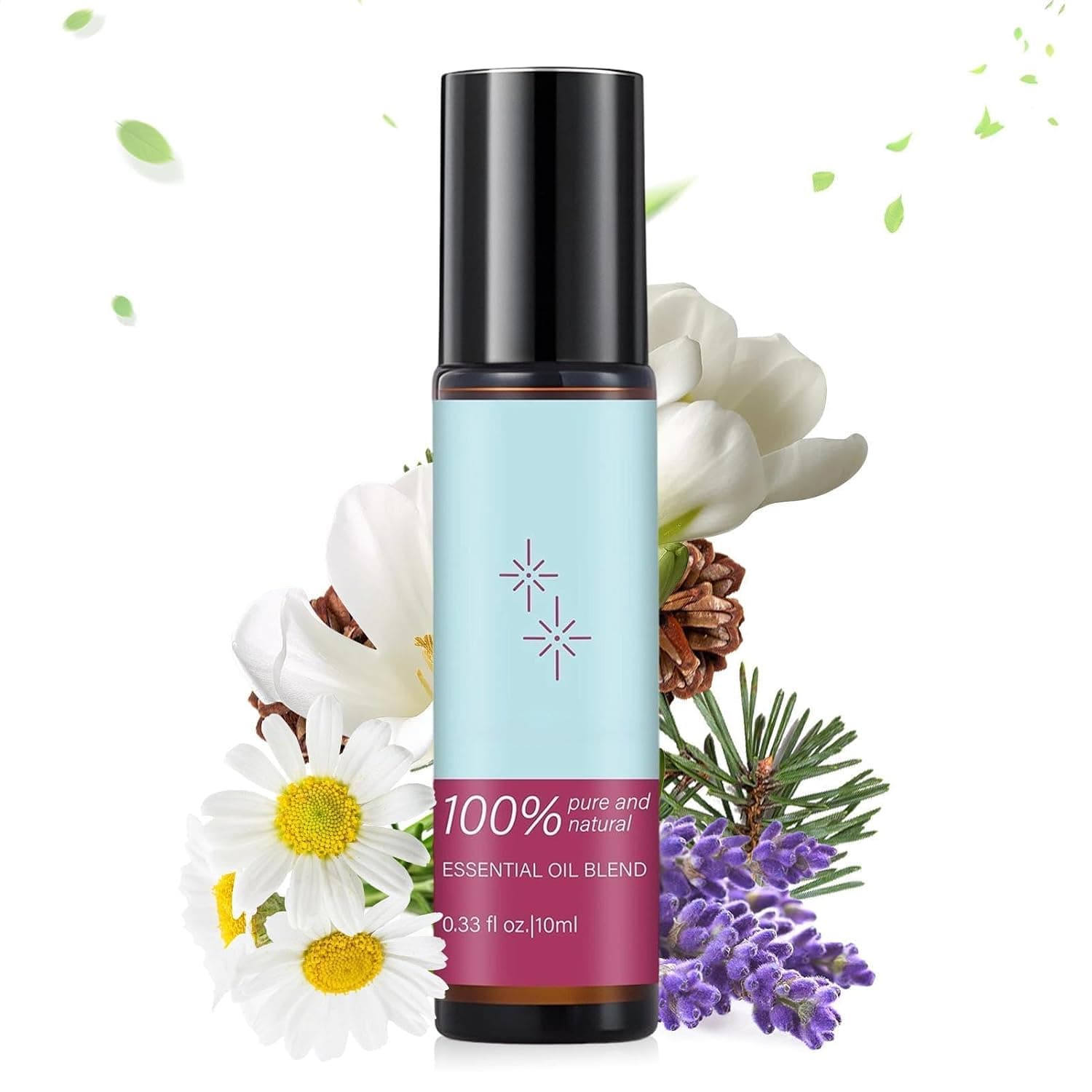 Oils for Skin 10ml Lightweight Nourishing Gentle No-Greasy Roll On | Portable Aromatherapy Oils for Women Birthday Valentine's Day Mother's Day
