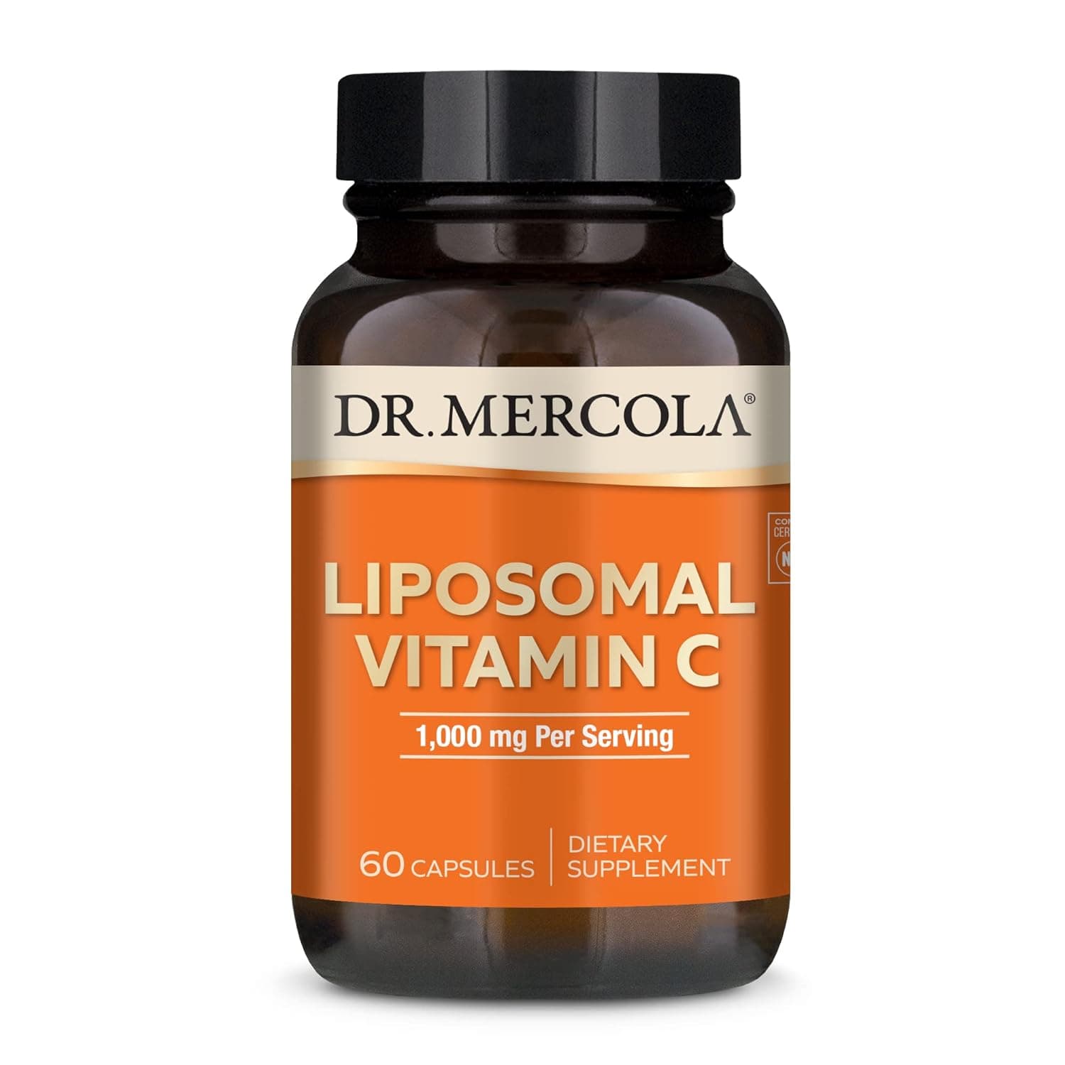 Dr. Mercola, Liposomal Vitamin C, 1,000 mg, 60 Licaps Capsules