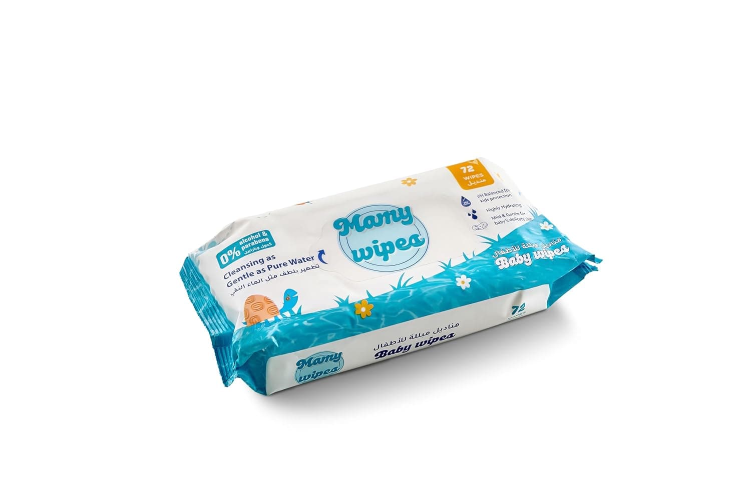 Baby Wipes 72 Wipes -MAMY