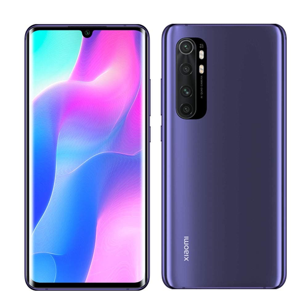 Xiaomi Mi Note 10 Lite Smartphone, Dual SIM, 64GB, 6 GB RAM - Nebula Purple