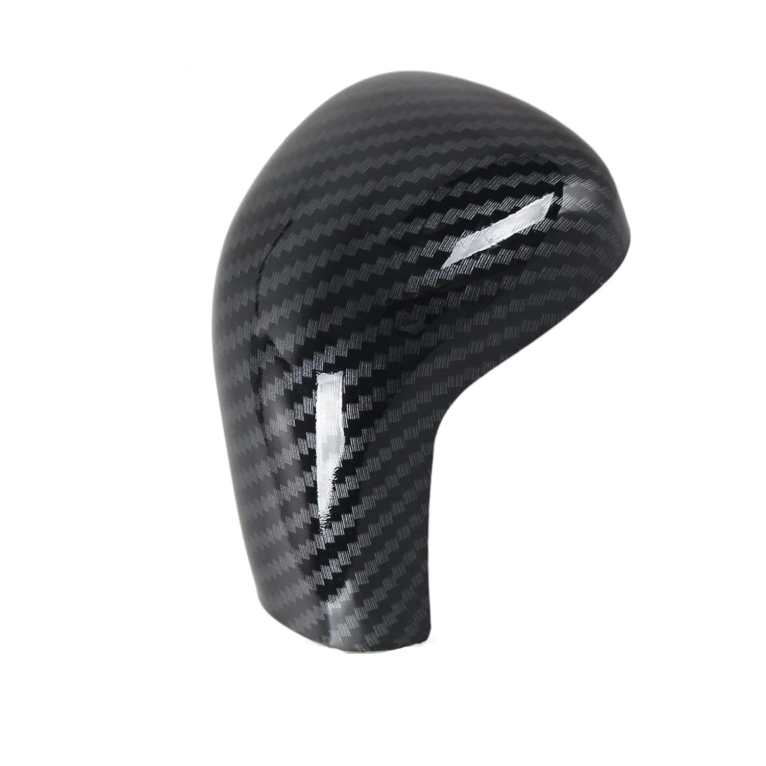 Joyzzz Gear Shift Cover Sticker, Carbon Fiber Interior Accessories for Automatic Transmission Cars, Premium Adhesive Sticker for Gear Shift Knob, Universal Fit for Most Vehicles