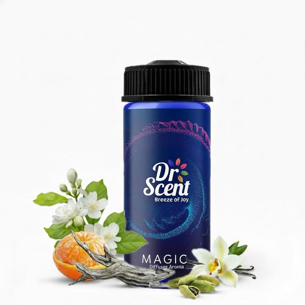 Dr Scent Breeze of Joy MAGIC 170ml Diffuser Refill Oil | Enchanting Floral-Mystical Blend | Uplifting & Mood-Enhancing Aromatherapy