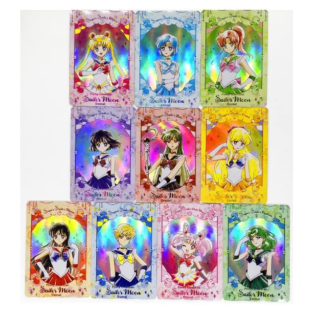 SA-LUX - 10pcs/set Bead Curtain Starlight Тоуs Hobbies Hobby Collectibles Game Collection Anime Cards (10PCS Colorful Flash)