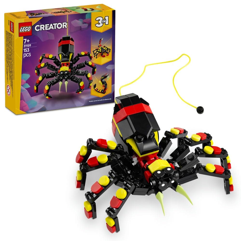 LEGO Creator 3in1 Wild Animals: Surprising Spider 31159