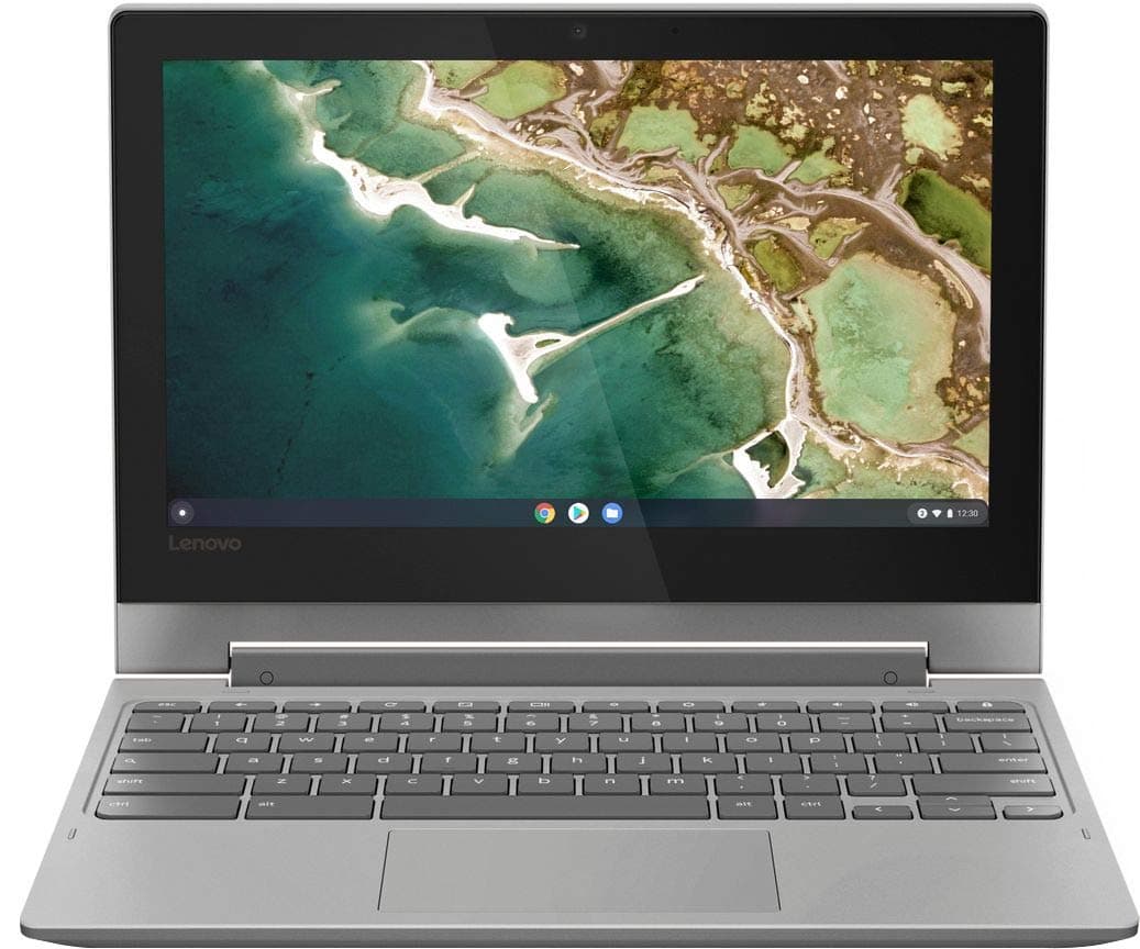 Lenovo 2022 Chromebook Flex 3, 2-in-1 11.6" HD Touchscreen for Business and Student Laptop, MediaTek MT8173C CPU, 4GB LPDDR3, 32GB eMMC, PowerVR Graphics, Webcam, Chrome OS, Grey, 128GB USB Card