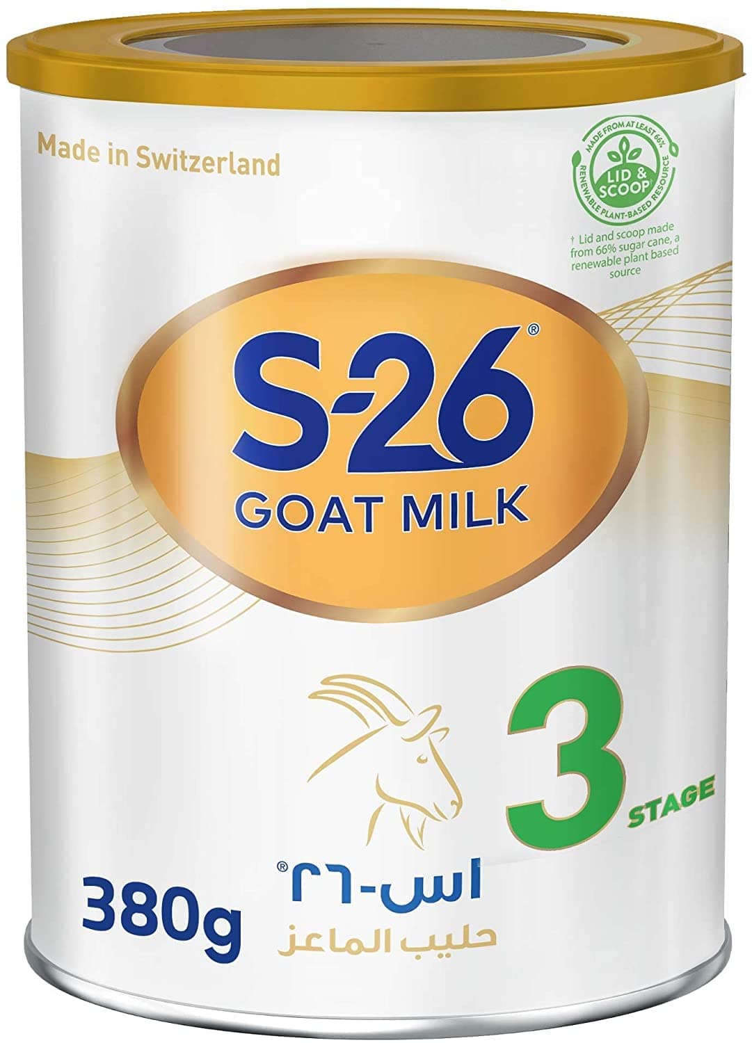 S26 Goat Milk Stage 3, Growing up Formula, From 1-3 Years, 380g