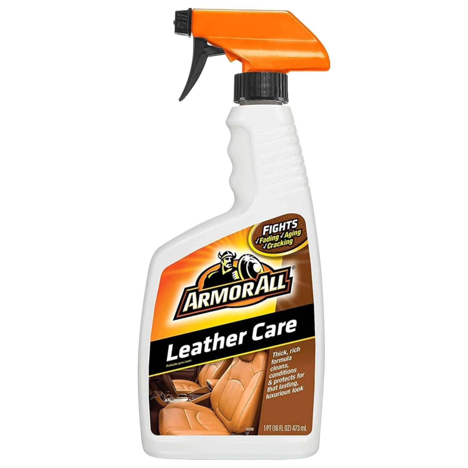 Armor All Leather Care Protectant, 473ml – Cleans, Conditions, and Protects Leather for a Soft, Supple Finish