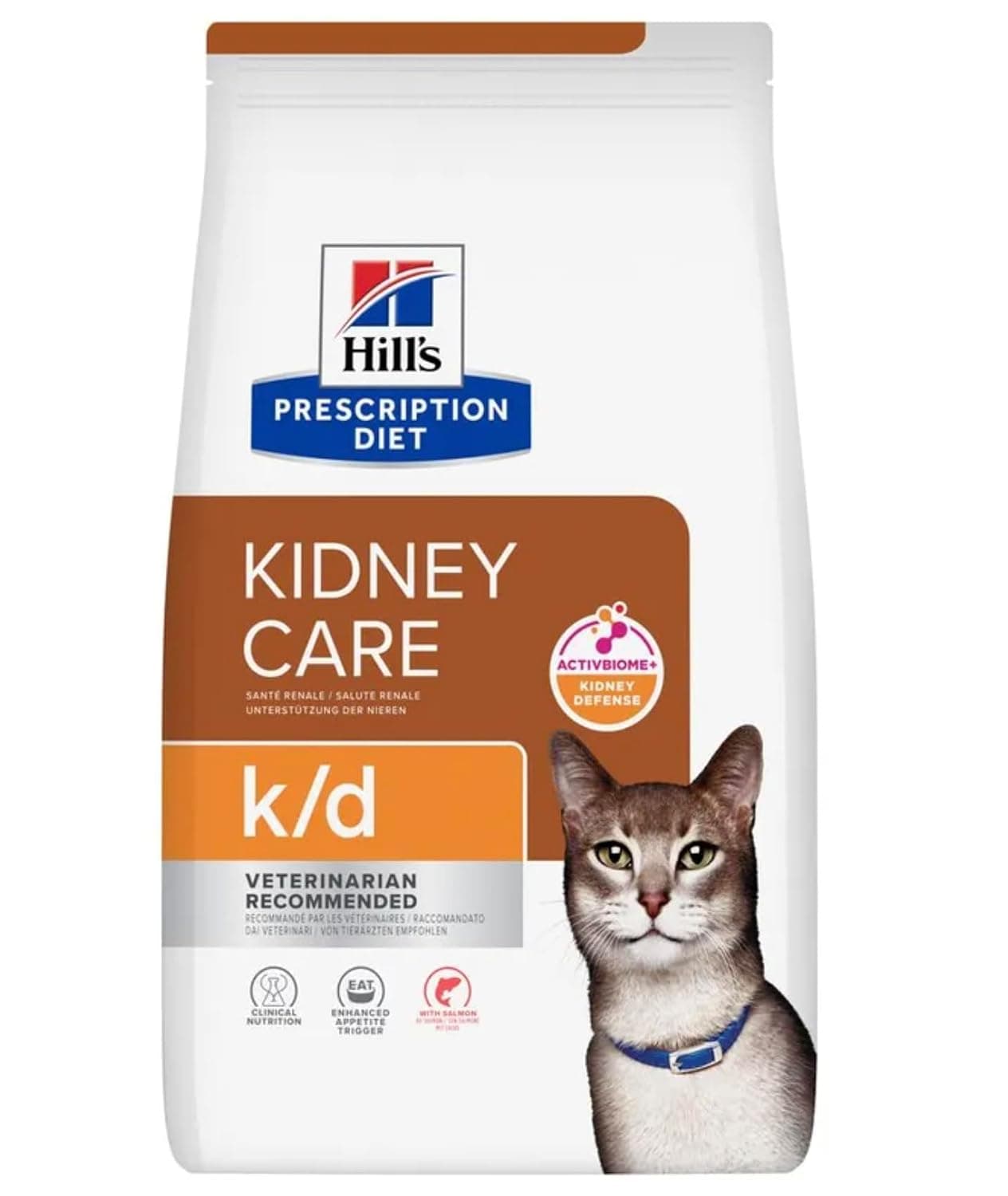 Hills cat veterinary dry food k/d kidney care with tuna 1.5kg