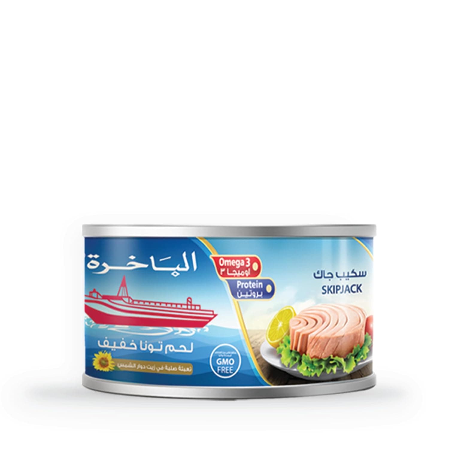 Al Bakherah Light Meat Tuna 90g – Premium Solid Pack in Sunflower Oil – High Protein & Omega-3 – Ready-to-Eat Canned Fish for Salads & Sandwiches