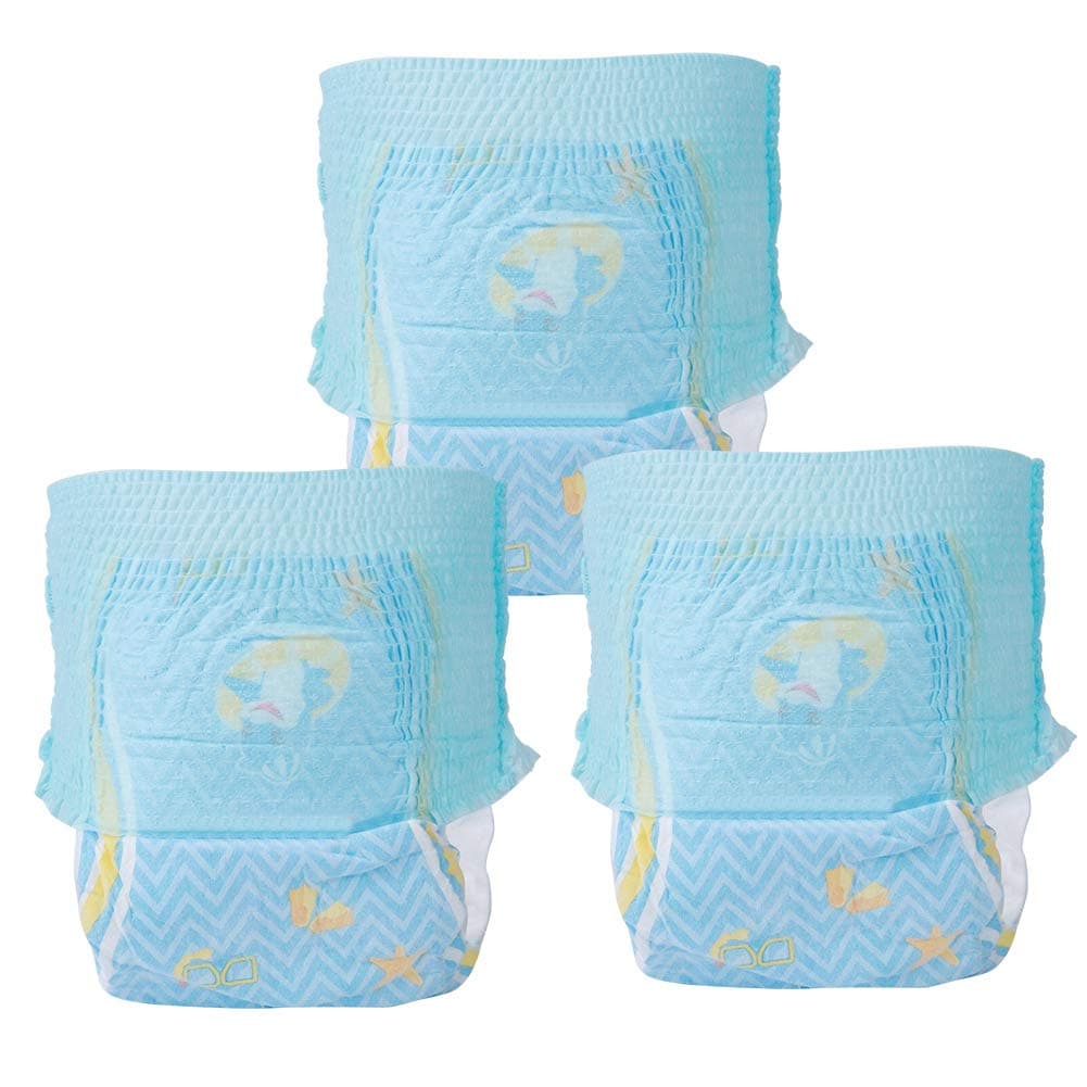 Luocute Toddler Swim Diaper, Baby Swim Diapers Waterproof 3Pcs with Anti‑dirt Outer for Swimming Lessons for Baby Shower Gifts (XXL 15kg and above)