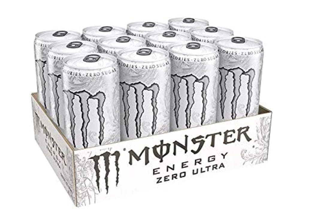 Monster Ultra Zero Sugar Energy Drink, 12 x 500 ml
