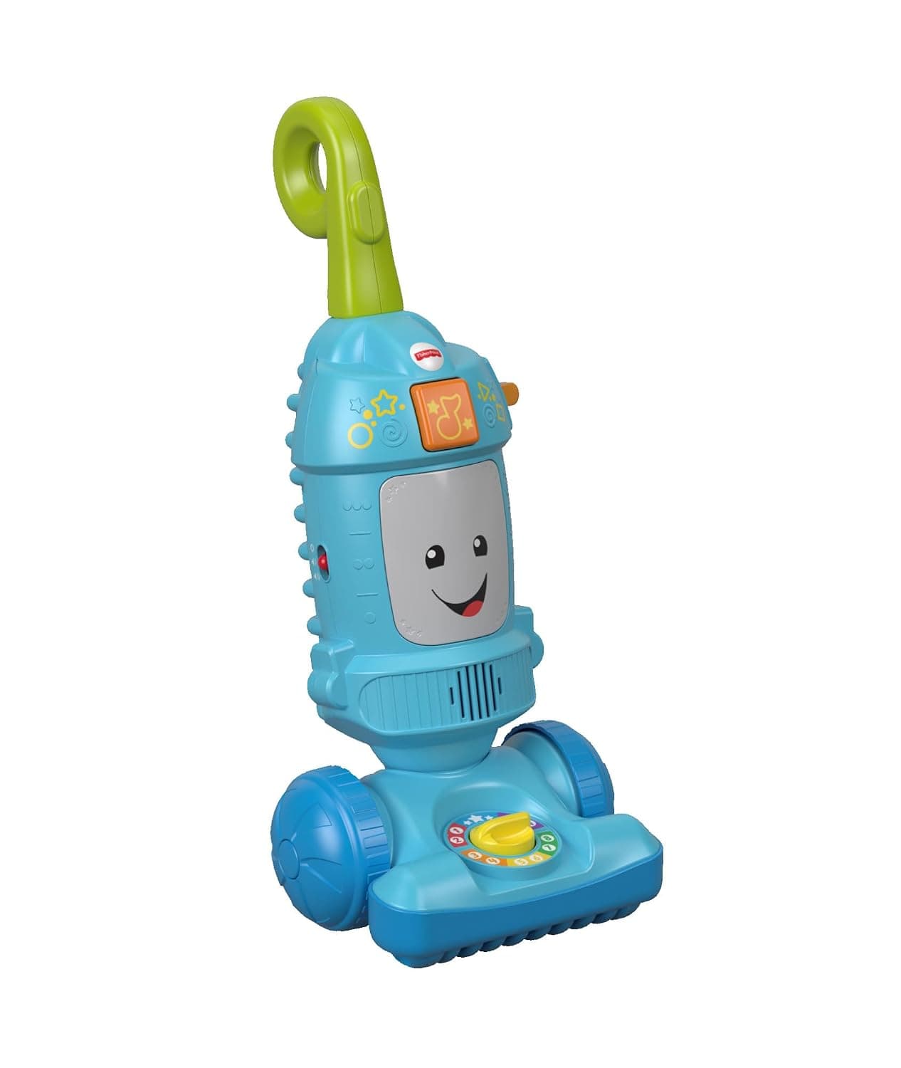 Fisher-Price Laugh & Learn Light-up Learning Vacuum, Multicolor, 12.7 x 12.7 x 12.7 cm
