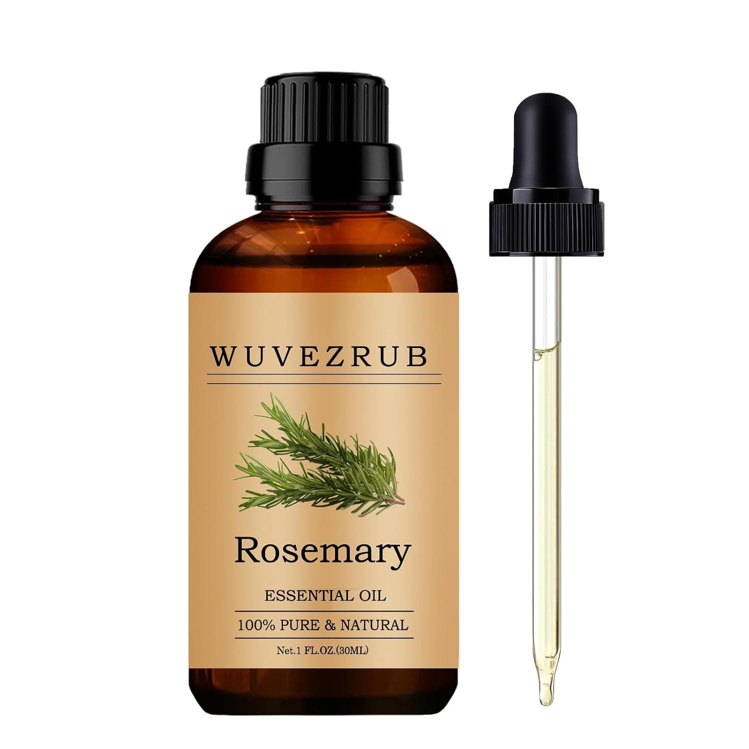 Rosemary Essential Oil for Diffuser, Aromatherapy & DIY-30ml | Pure natural rosemary oil; ideal for diffuser aromatherapy, candle & soap DIY, home freshening & body massage, 1.01 fl oz