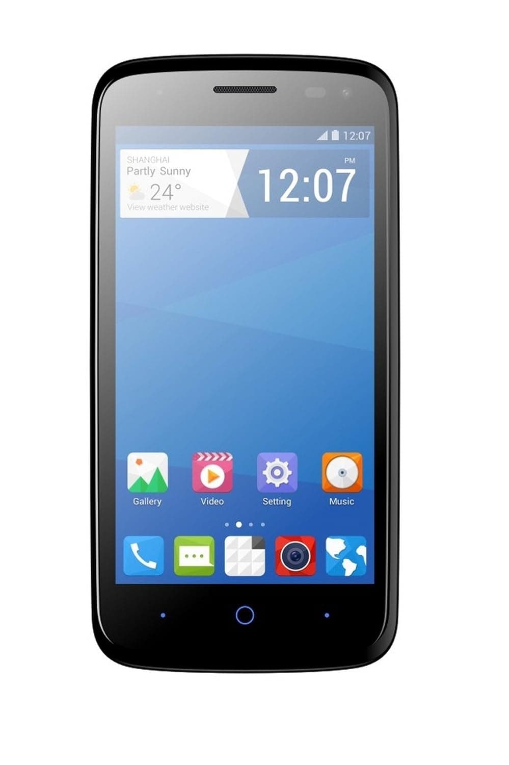 ZTE Blade A430 8GB 8.0MP 4.5" Inch Factory Unlocked 4G/LTE Cell Phone (Black) - International Version