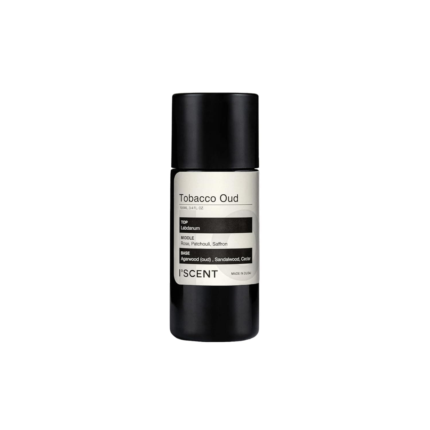 ISCENT | Tobacco Oud Oil Refill for Ensō Diffuser – 100ml Smoky, Amber-Woody Scent with Labdanum, Rose, Patchouli, Saffron, Oud, Sandalwood & Cedar | Deepen Your Home with a Bold, Luxurious Aroma